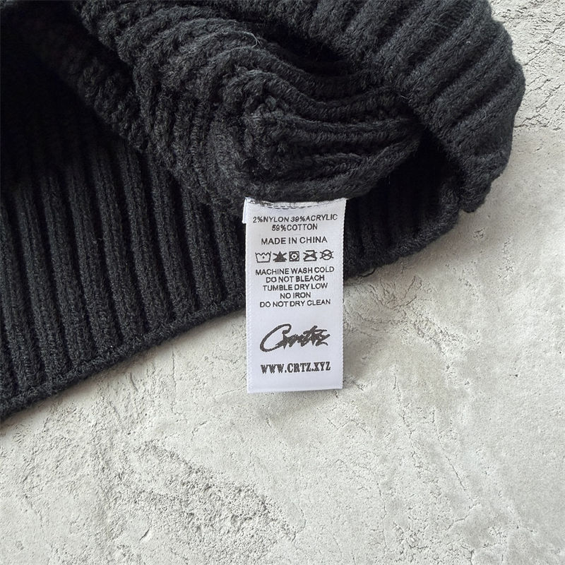 Corteiz Crochet Applique Knit Crew