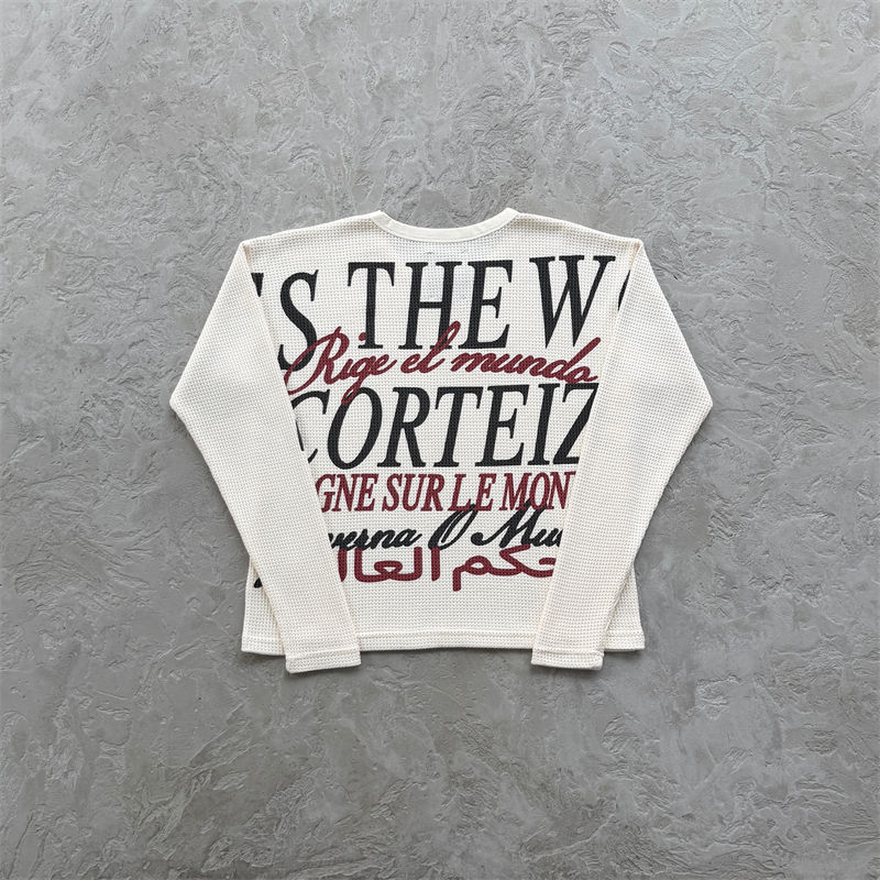 Corteiz Worldwide Waffle Thermal