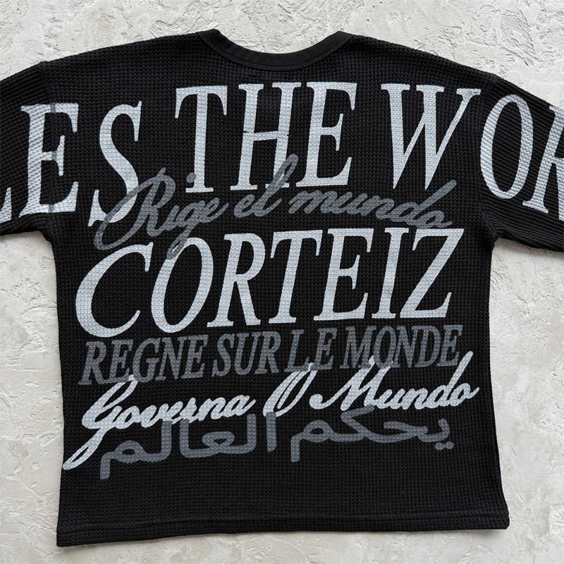 Corteiz Worldwide Waffle Thermal