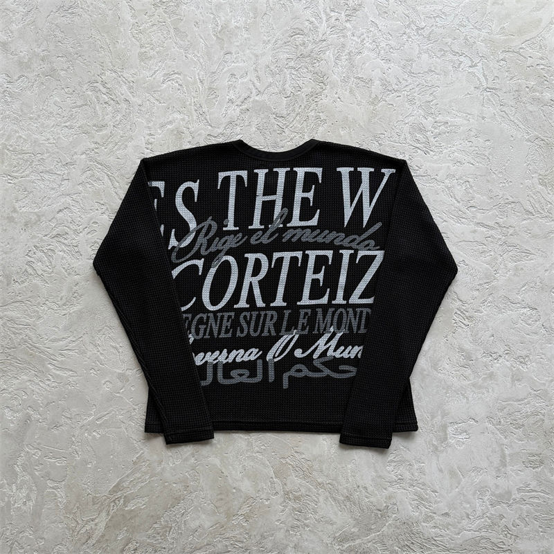 Corteiz Worldwide Waffle Thermal