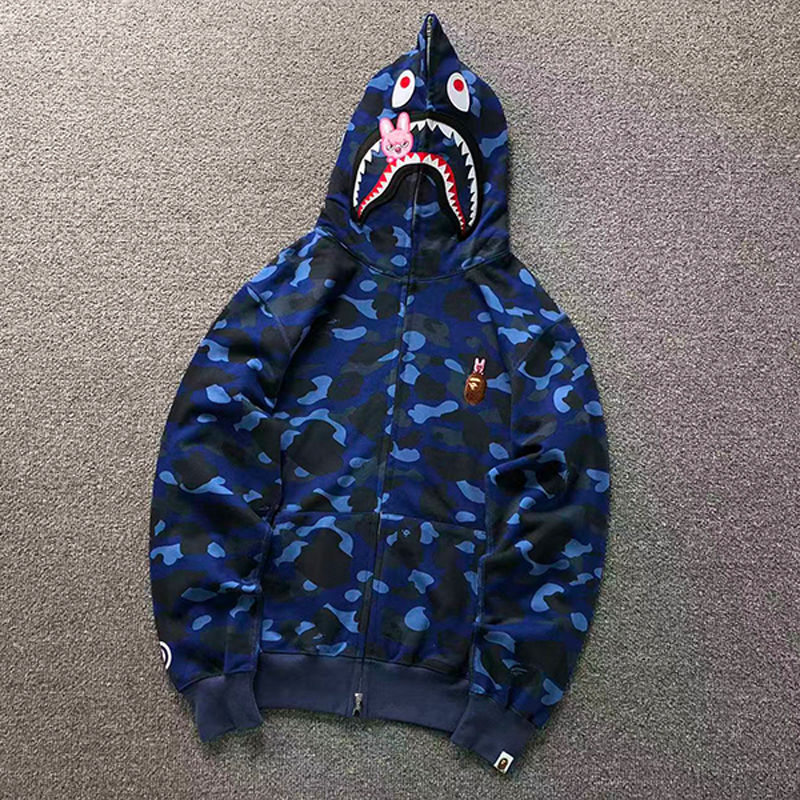 BAPE x Stray Kids Shark Full Zip Hoodie