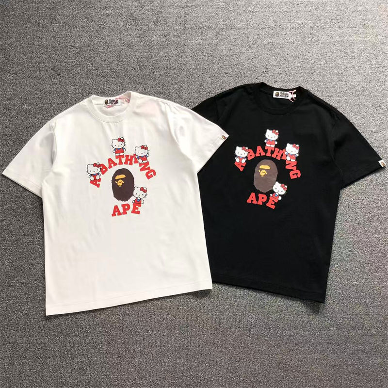 BAPE x Sanrio Characters Hello Kitty College Mini Tee