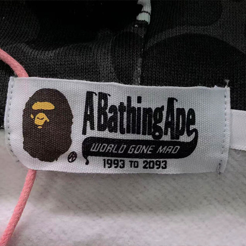 BAPE x Sanrio Characters Kuromi Camo Full Zip Hoodie