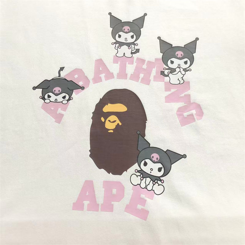 BAPE x Sanrio Characters Kuromi College Mini Tee