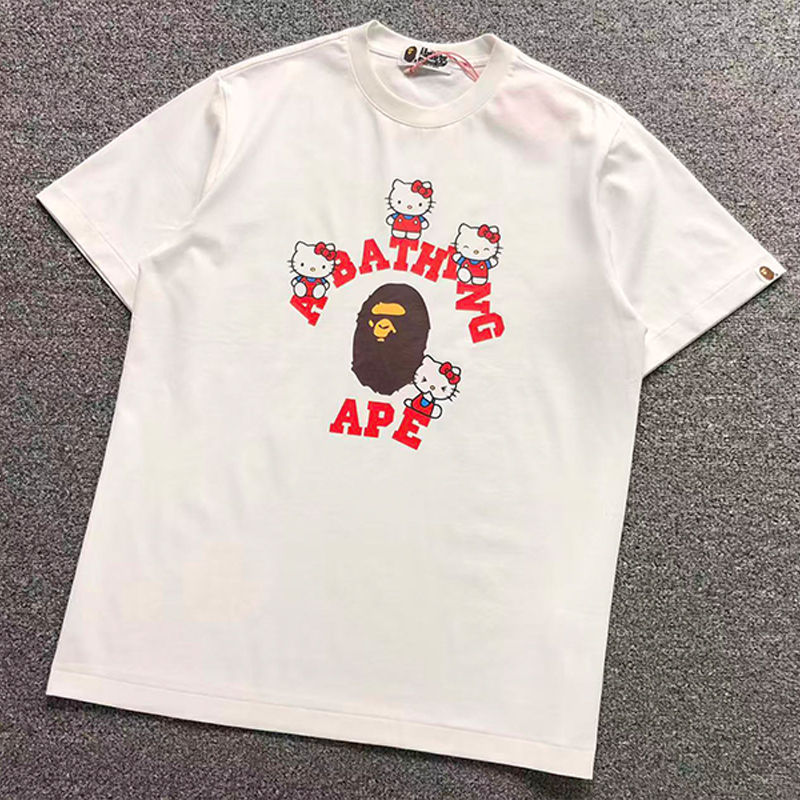 BAPE x Sanrio Characters Hello Kitty College Mini Tee