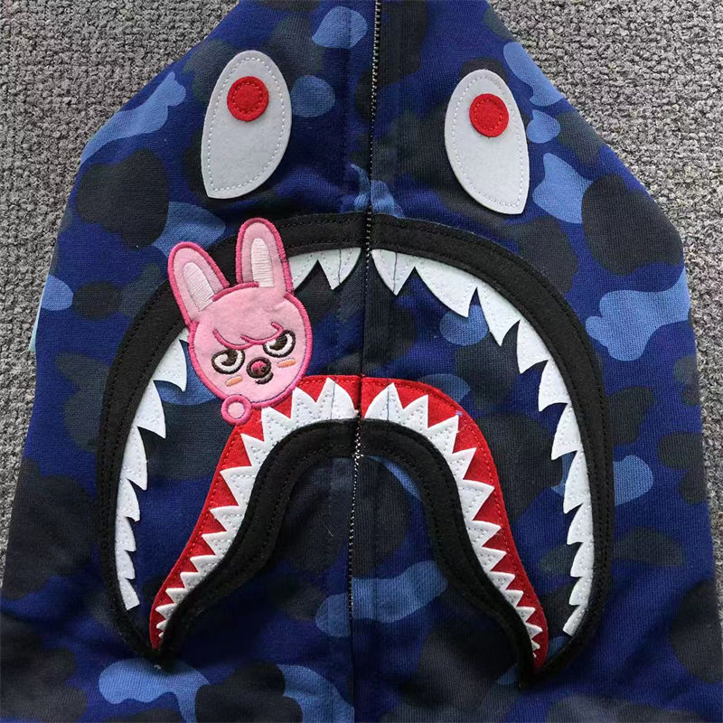 BAPE x Stray Kids Shark Full Zip Hoodie