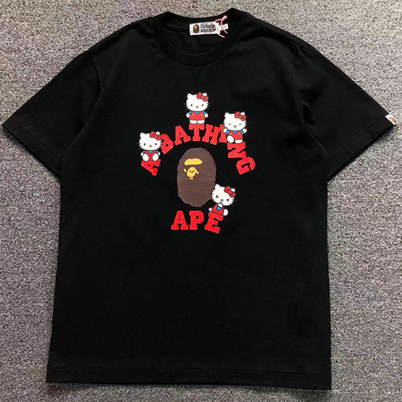 BAPE x Sanrio Characters Hello Kitty College Mini Tee