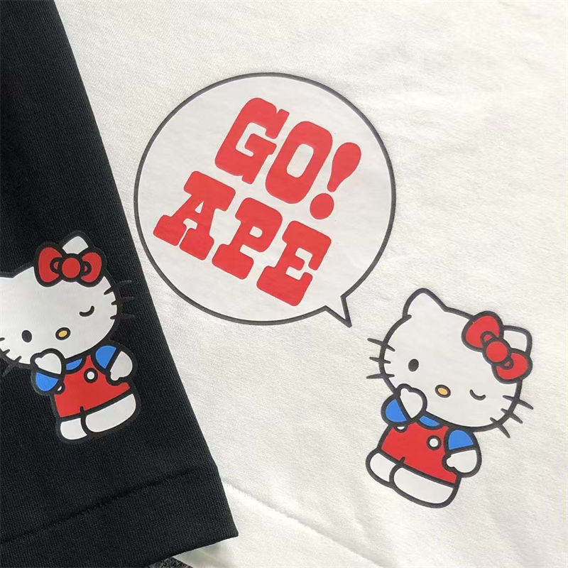 BAPE x Sanrio Characters Hello Kitty College Mini Tee