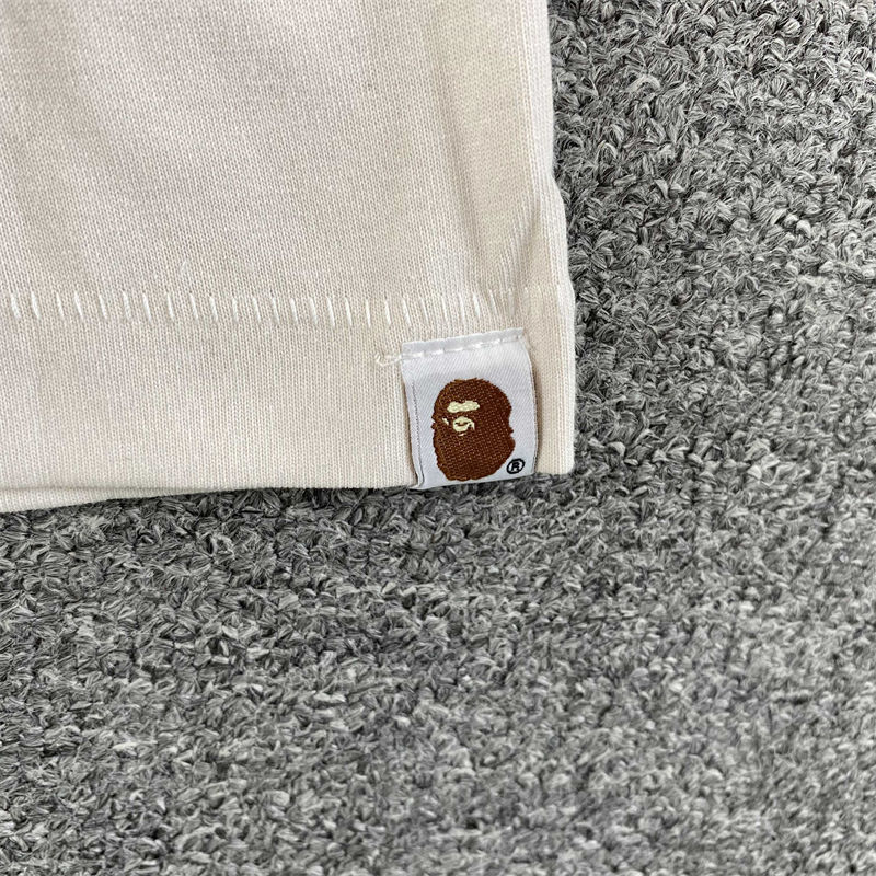 BAPE X SAINT MXXXXXX Mad Face Handprinting Tee