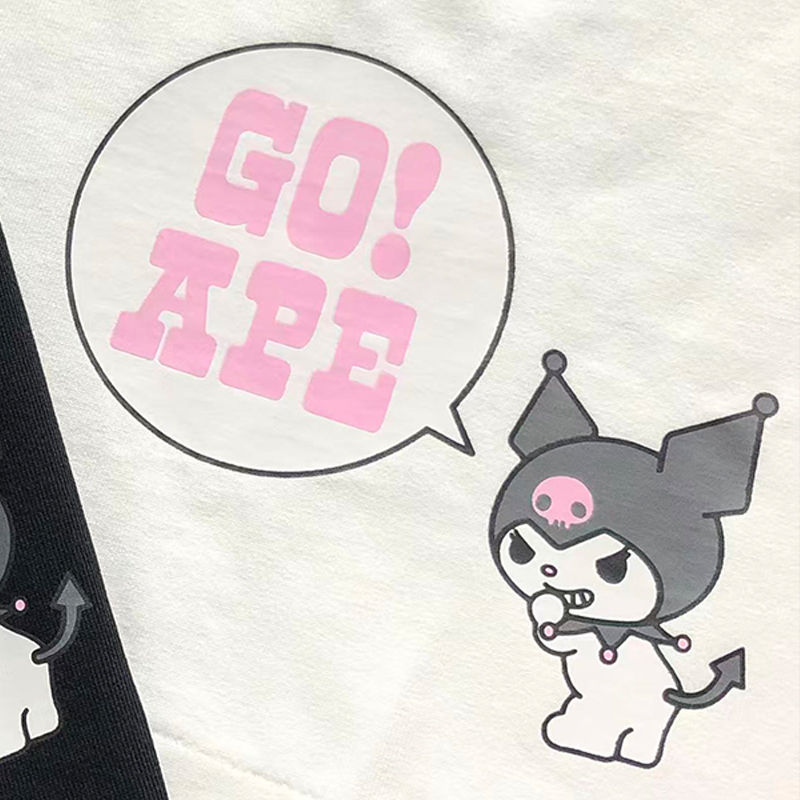 BAPE x Sanrio Characters Kuromi College Mini Tee