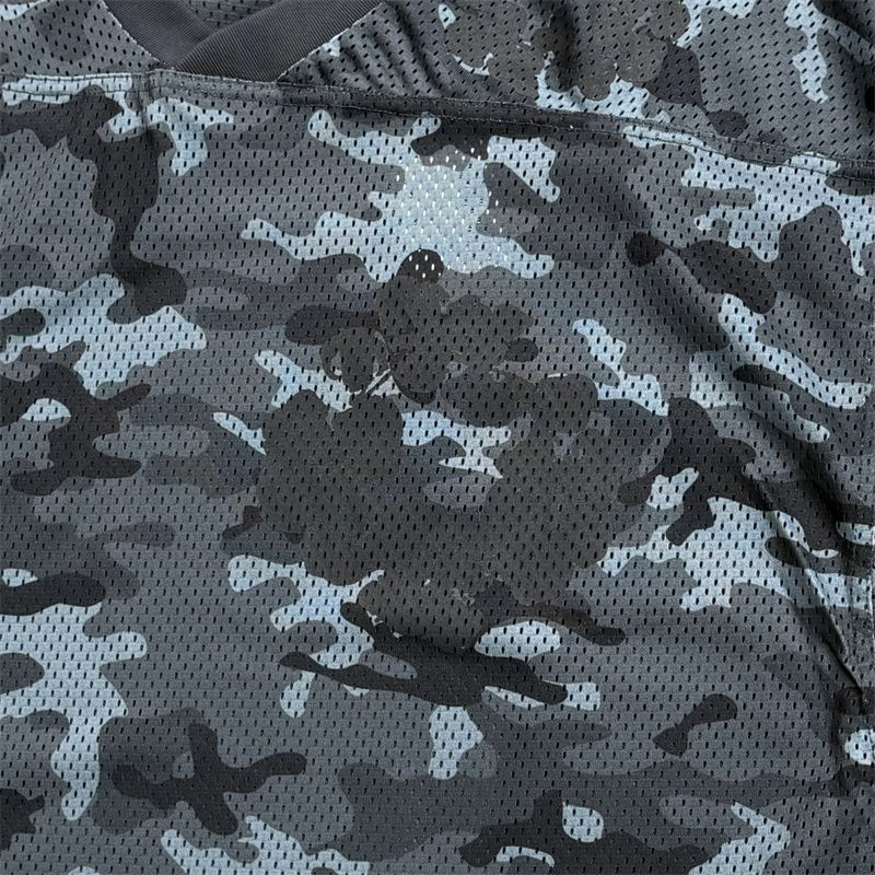 Denim Tears Camo Cotton Wreath Mesh Football Top and Shorts