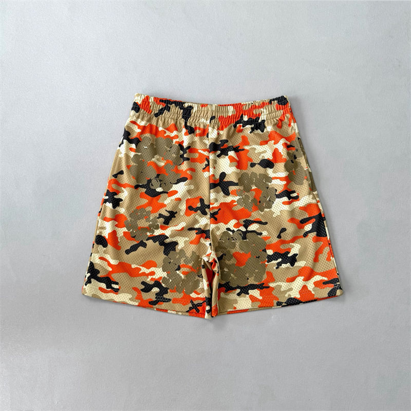 Denim Tears Camo Cotton Wreath Mesh Football Top and Shorts