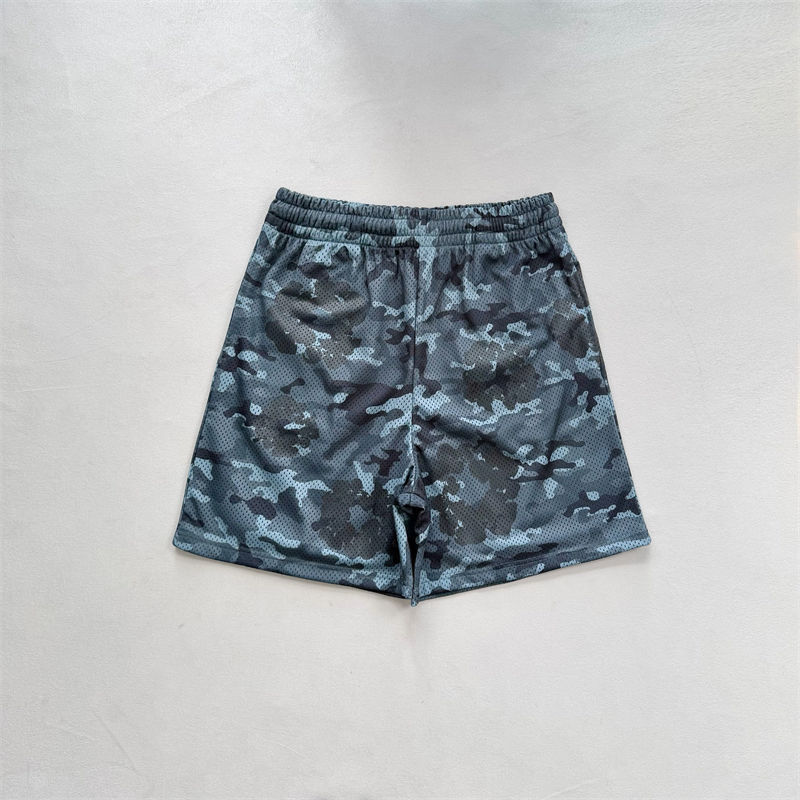 Denim Tears Camo Cotton Wreath Mesh Football Top and Shorts