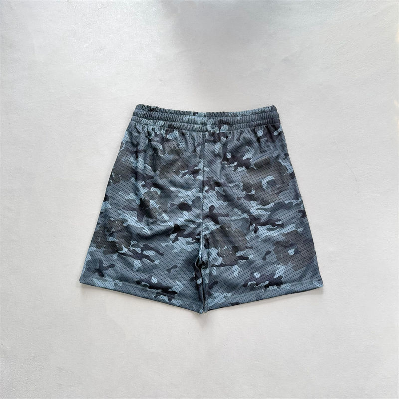 Denim Tears Camo Cotton Wreath Mesh Football Top and Shorts