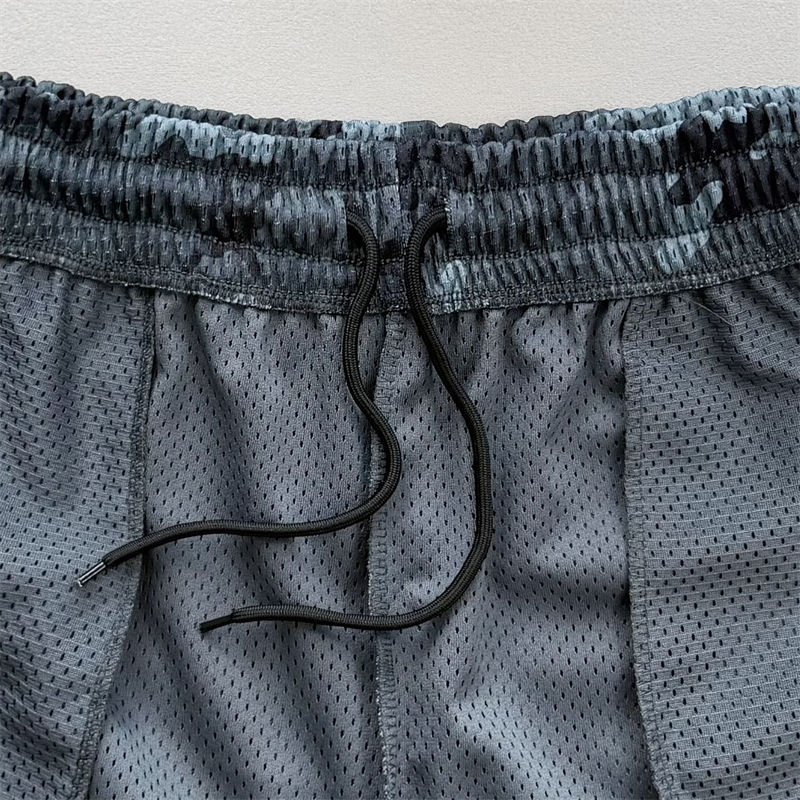 Denim Tears Camo Cotton Wreath Mesh Football Top and Shorts