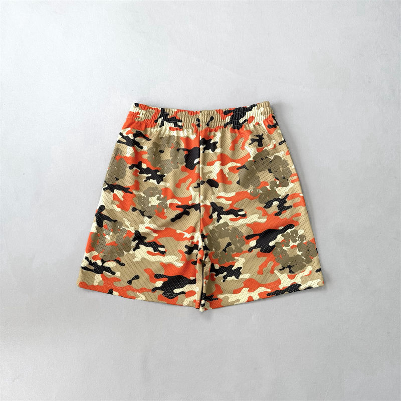 Denim Tears Camo Cotton Wreath Mesh Football Top and Shorts