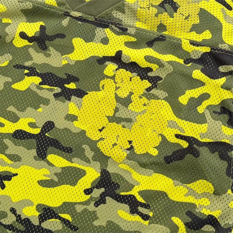 Denim Tears Camo Cotton Wreath Mesh Football Top and Shorts
