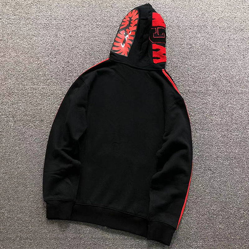 BAPE x ADIDAS Shark Fleece Full Zip Hoodie