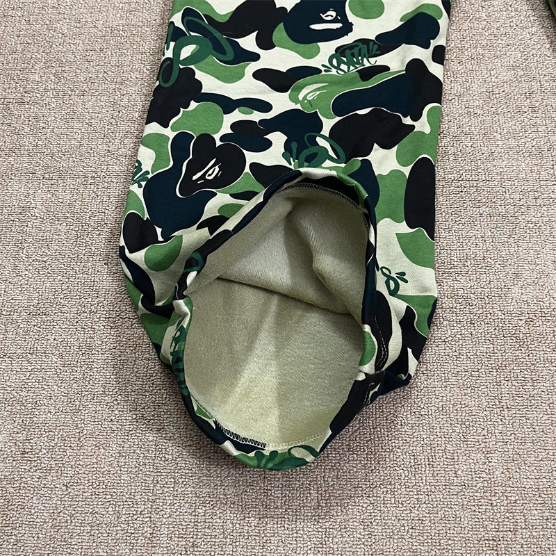 Syna World X BAPE Spotify by Central Cee Shark Full Zip Hoodie and Camo Relaxed Fit Sweatpants