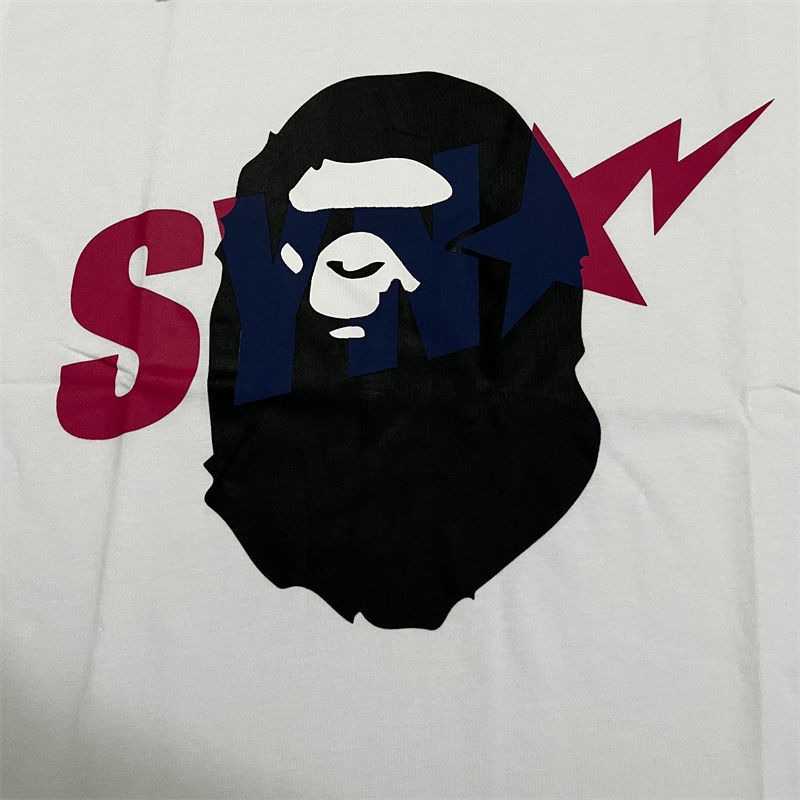 Syna World X BAPE Spotify by Central Cee Ape Head Relaxed Fit Tee