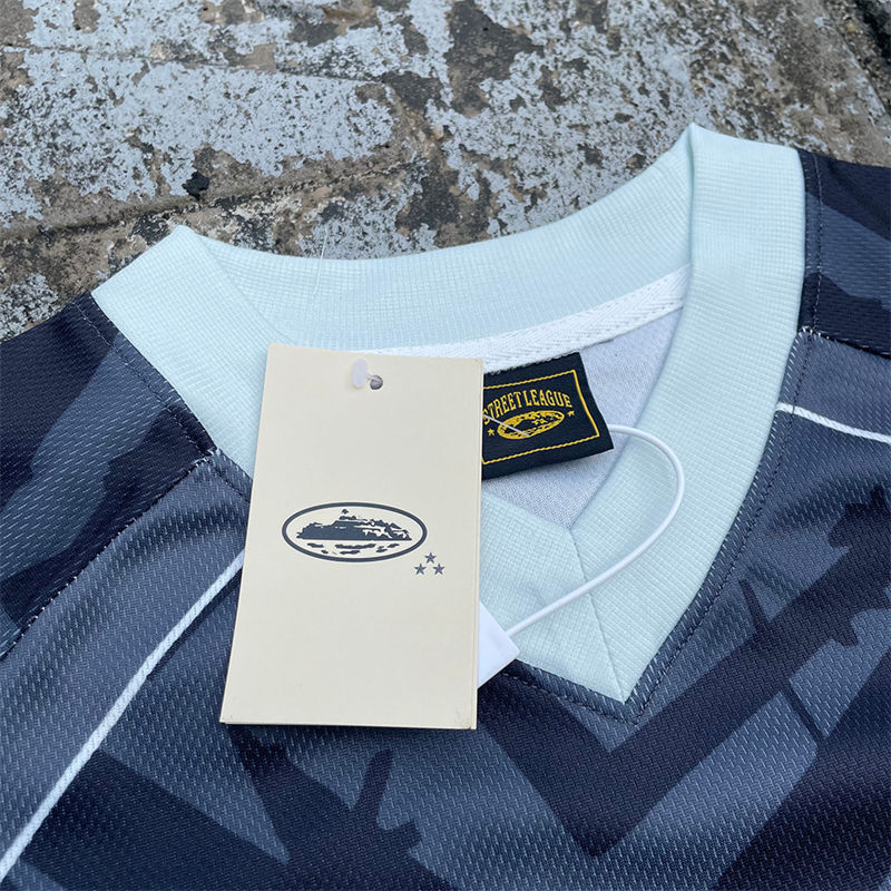 Corteiz Jersey Football V-Neck Tee