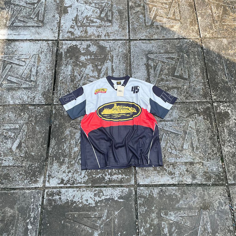 Corteiz Jersey Football V-Neck Tee
