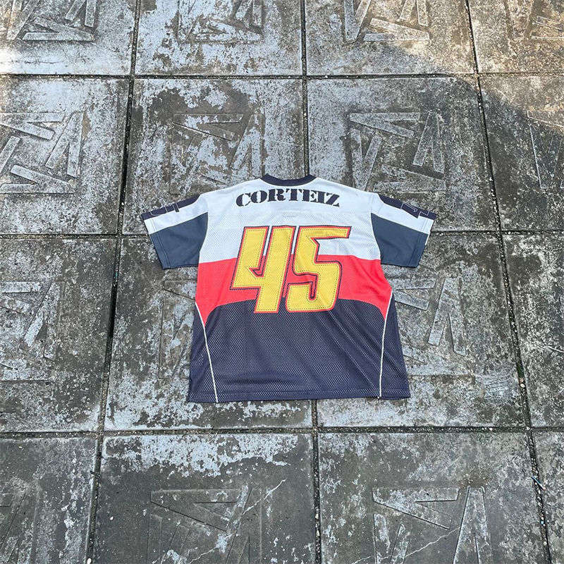 Corteiz Jersey Football V-Neck Tee