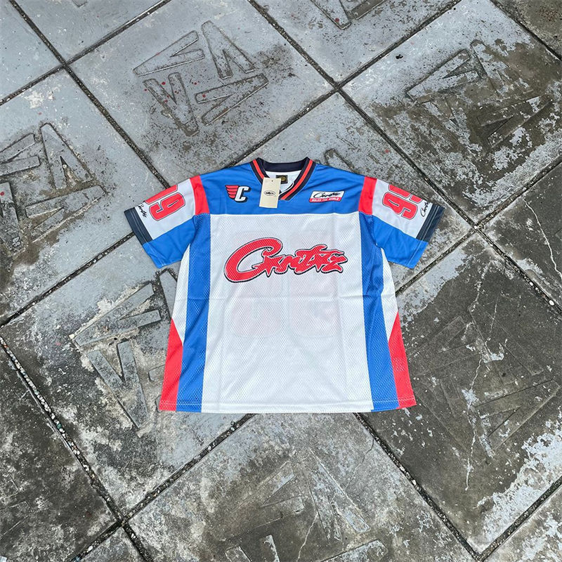 Corteiz Jersey Football V-Neck Tee