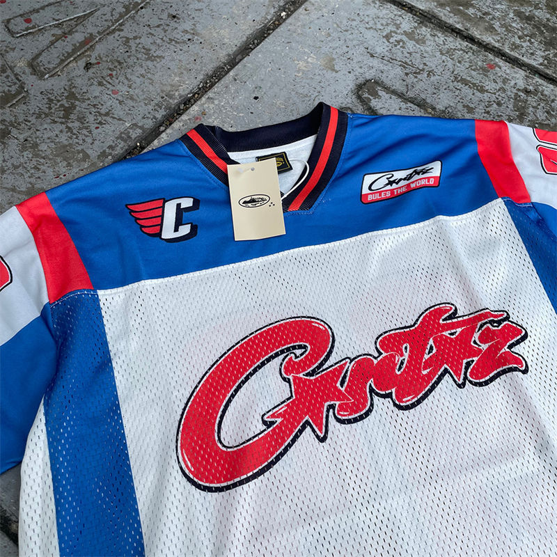 Corteiz Jersey Football V-Neck Tee