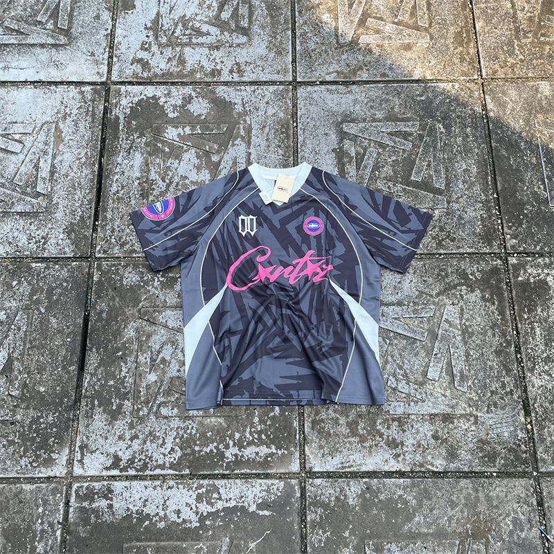 Corteiz Jersey Football V-Neck Tee