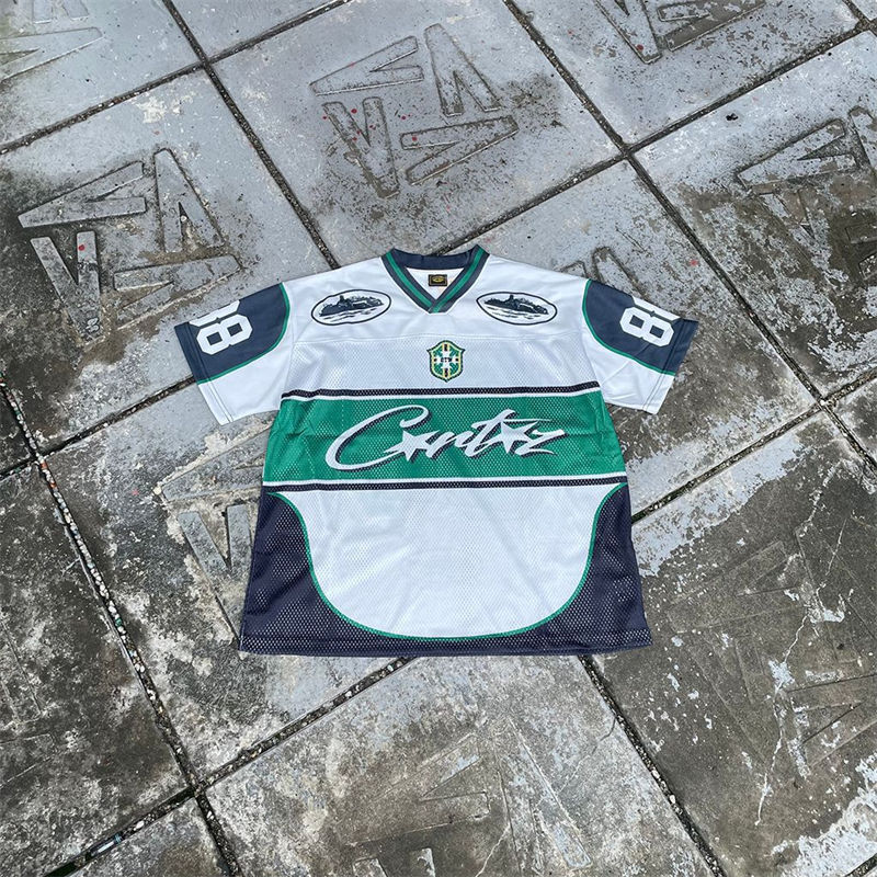 Corteiz Jersey Football V-Neck Tee