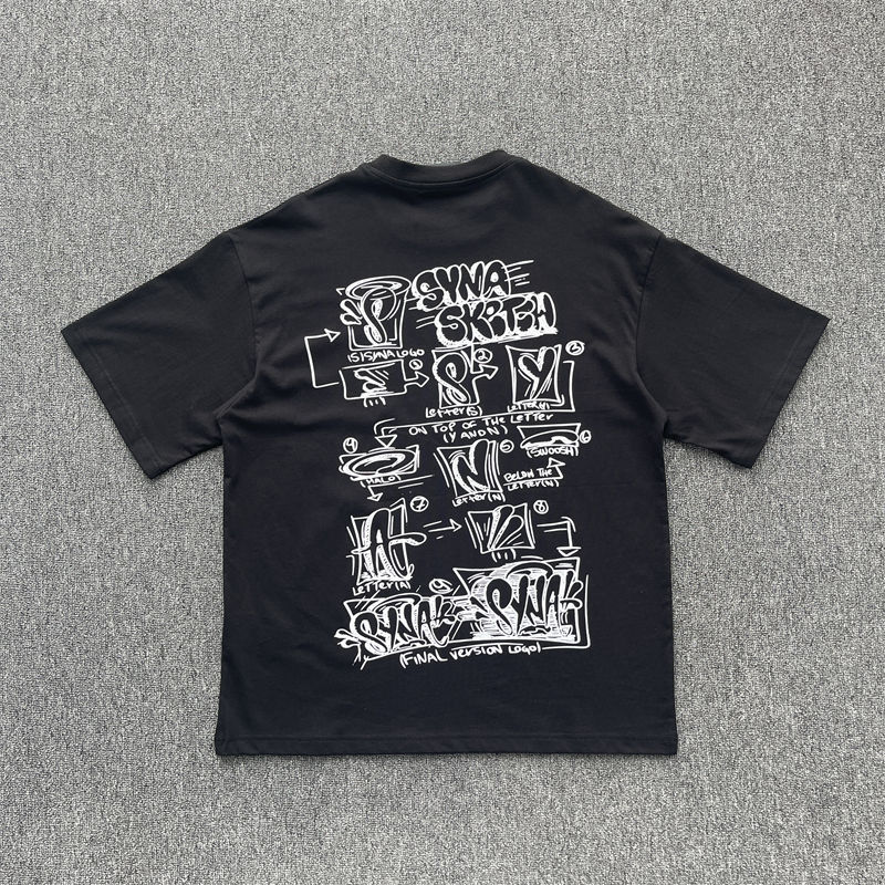Syna World Sketch Logo Tee