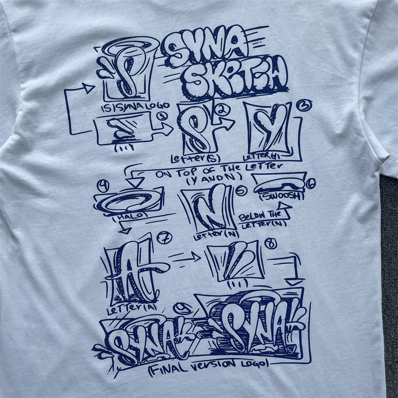 Syna World Sketch Logo Tee
