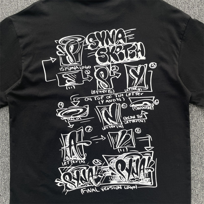 Syna World Sketch Logo Tee