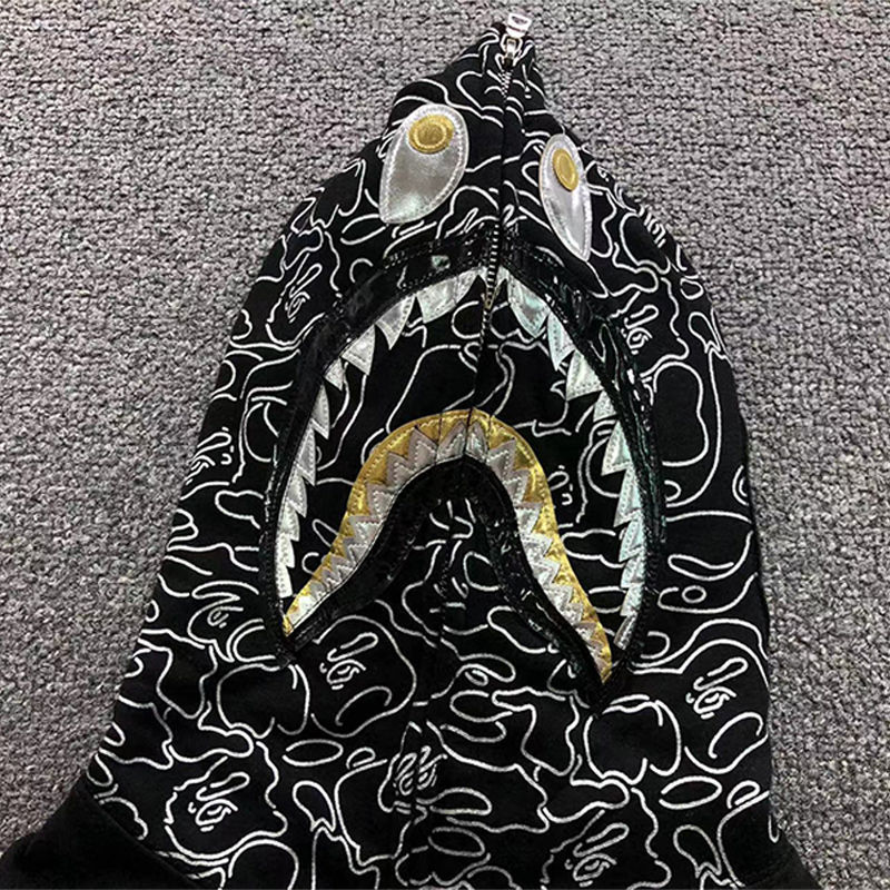 BAPE x Hajime Sorayama Shark Full Zip Hoodie