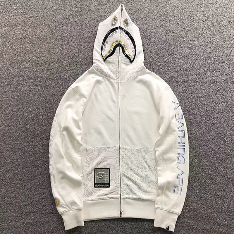 BAPE x Hajime Sorayama Shark Full Zip Hoodie
