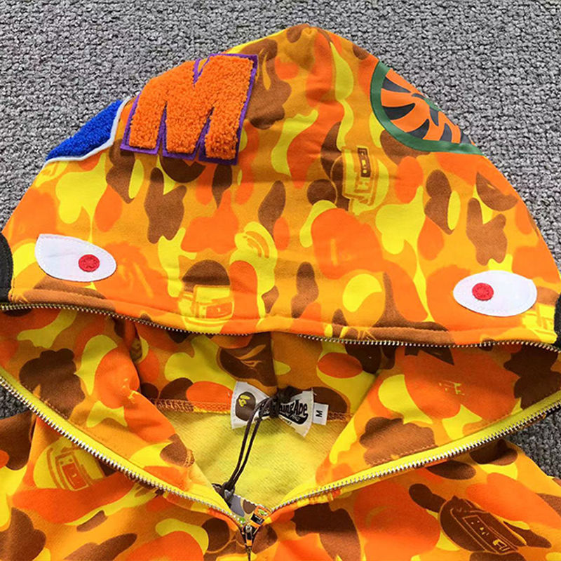 BAPE x PUBG Shark Full Zip Hoodie
