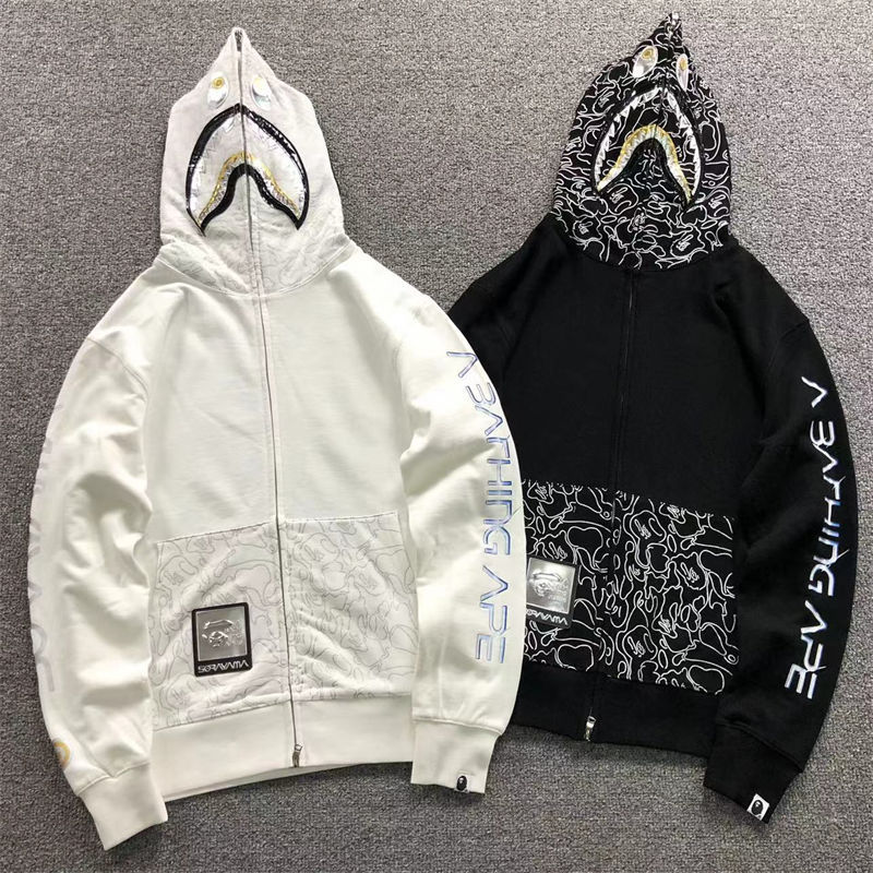 BAPE x Hajime Sorayama Shark Full Zip Hoodie