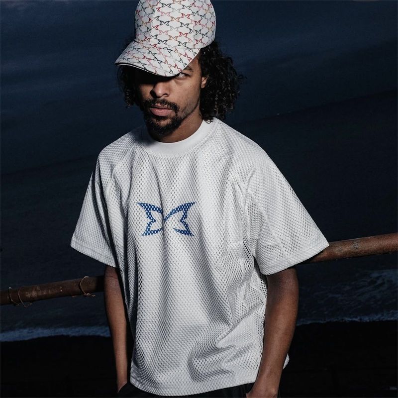 Mertra Monogram Canvas Cap White Wearing Effect