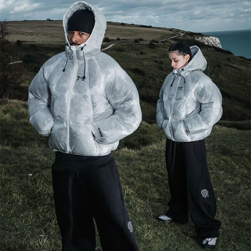 Mertra Translucent Puffer Cloud Wearing Effect