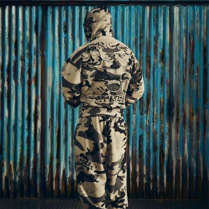 Corteiz Diplomatic Tracksuit Wearing Effect