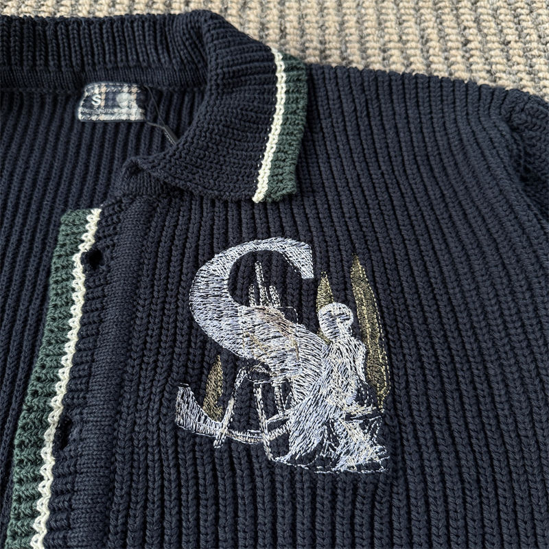Derschutze Gallery Polo Cardigan