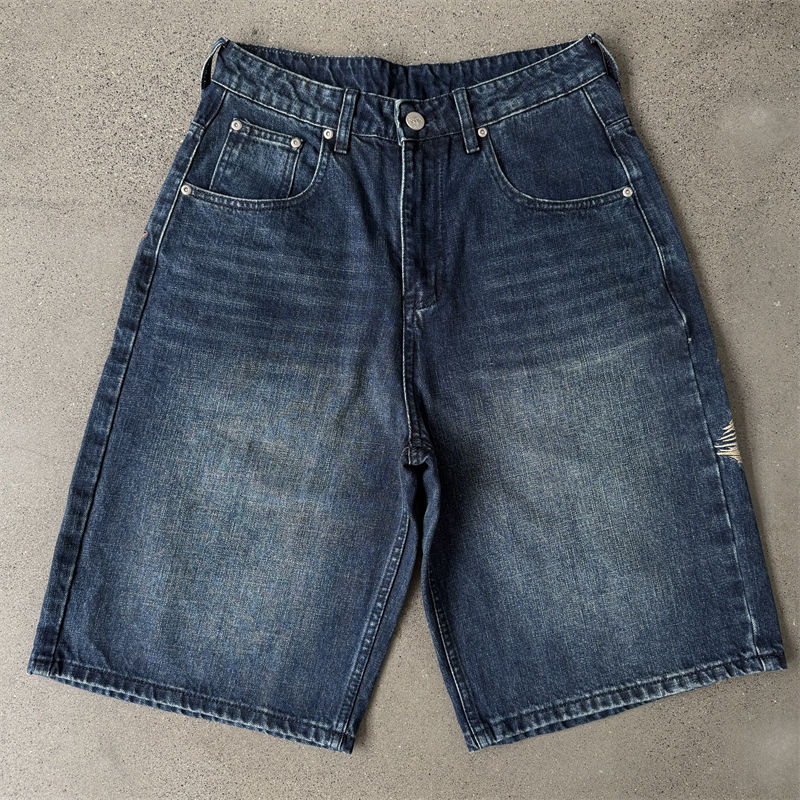 Derschutze Yakuza Indigo Washed Jorts 02