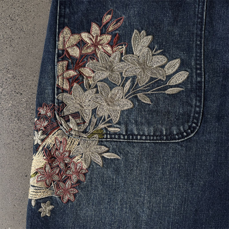 Derschutze Yakuza Indigo Washed Jorts 02