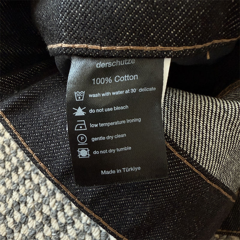 Derschutze Aziza Black Raw Jorts 01