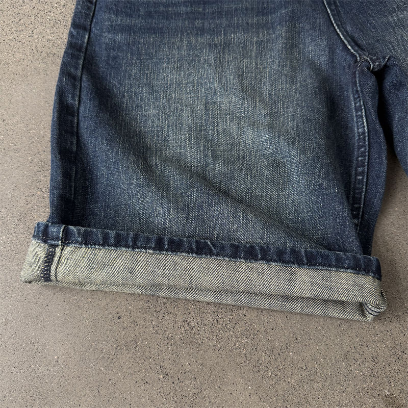 Derschutze Yakuza Indigo Washed Jorts 02