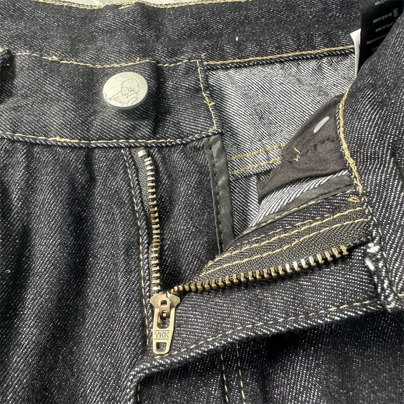 Derschutze Yakuza Indigo Raw Jorts 03