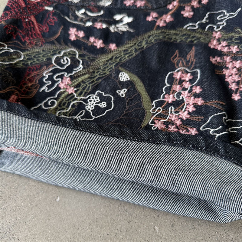 Derschutze Yakuza Indigo Raw Jorts 04