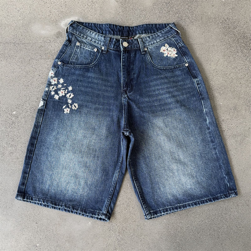 Derschutze Yakuza Indigo Washed Jorts 01