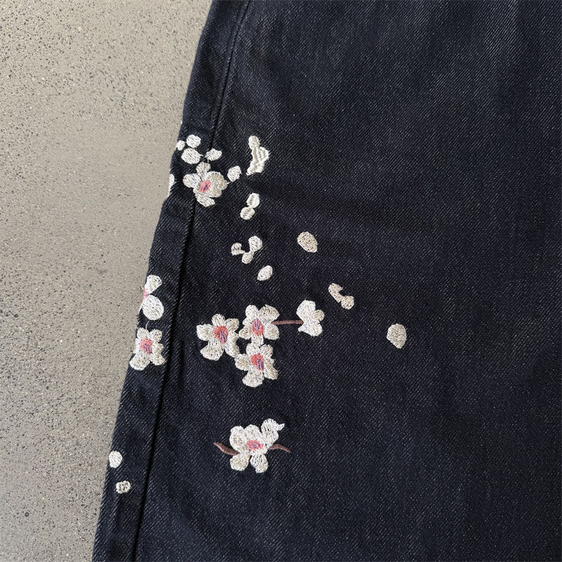Derschutze Yakuza Indigo Raw Jorts 02
